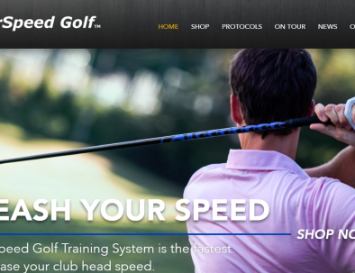 Superspeed golf training logo